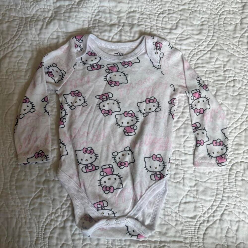 Sanrio Women's White and Pink Sleepsuits-babygrows